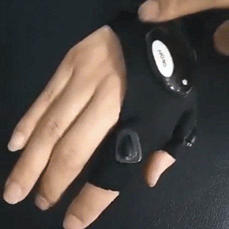 Guante linterna LED impermeable FK23D-24